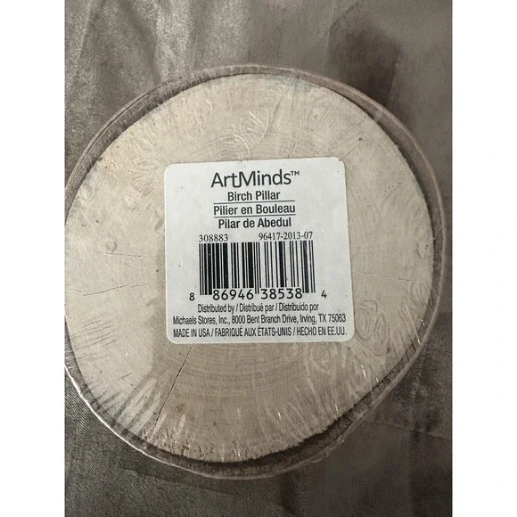 ArtMinds Birch Wood Rounds Slice Natural Unfinished Craft Decor Lot Of 6 USA - Picture 13 of 16